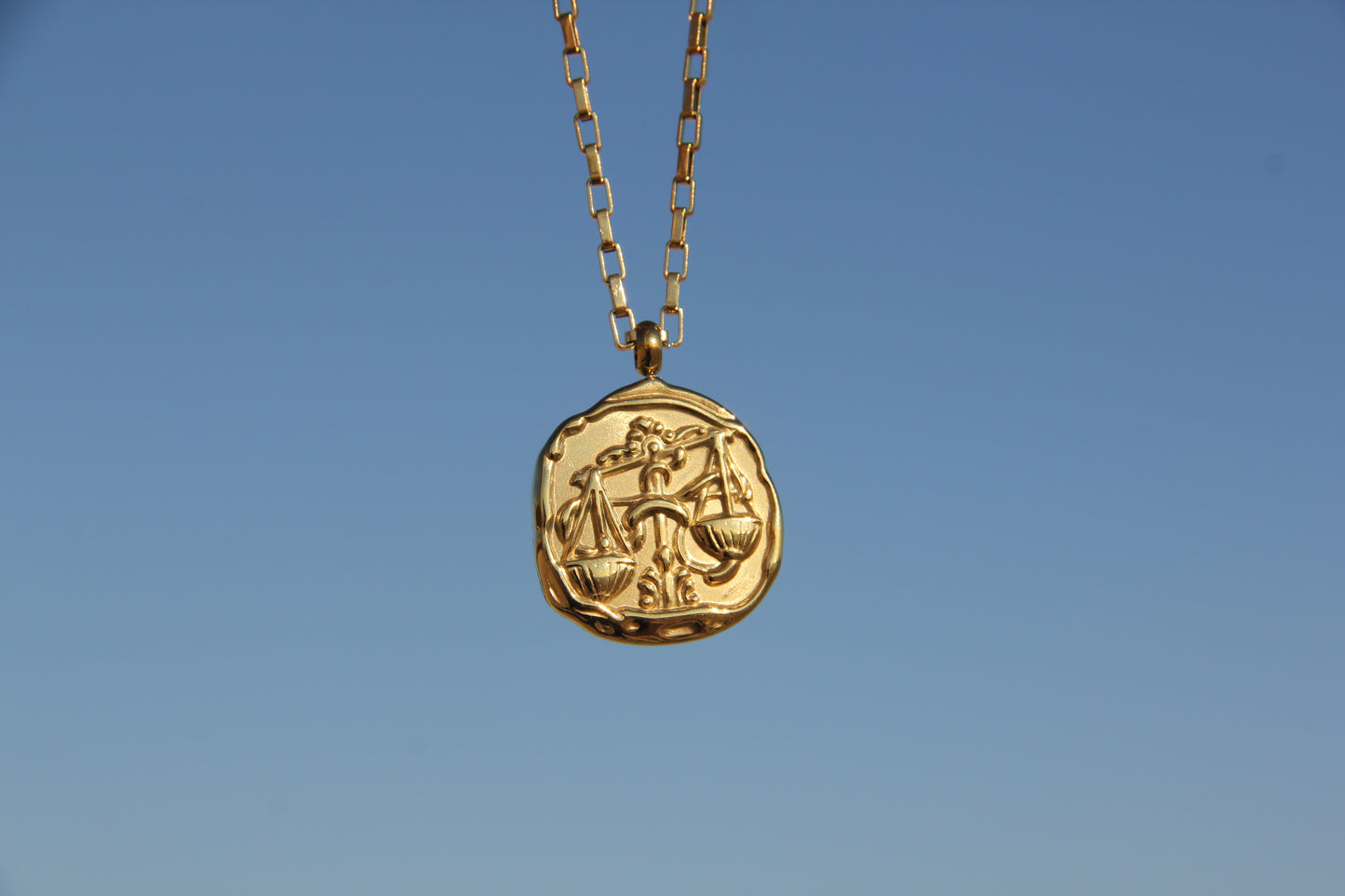 Libra Zodiac Necklace