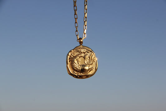 Pisces Zodiac Necklace