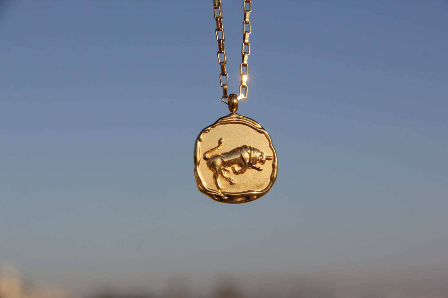 Taurus Zodiac Necklace
