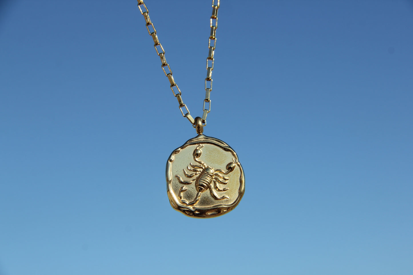 Scorpio Zodiac Necklace